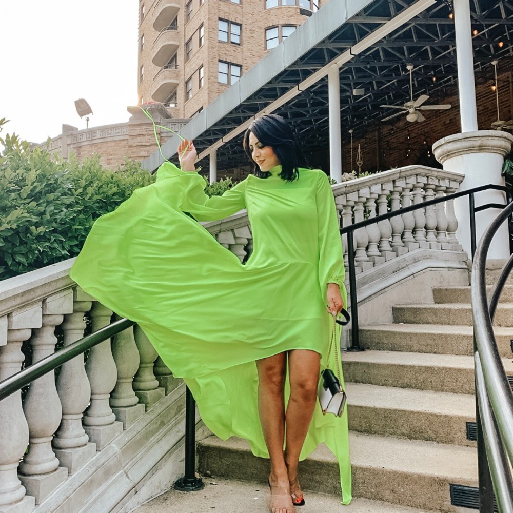 Maxi-midi dress